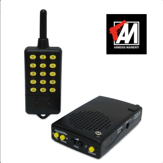 MULTISOUND RICHIAMO ELETTRONICO MICRO LIT-24TR 24 CANTI 24 CHIP AM-001