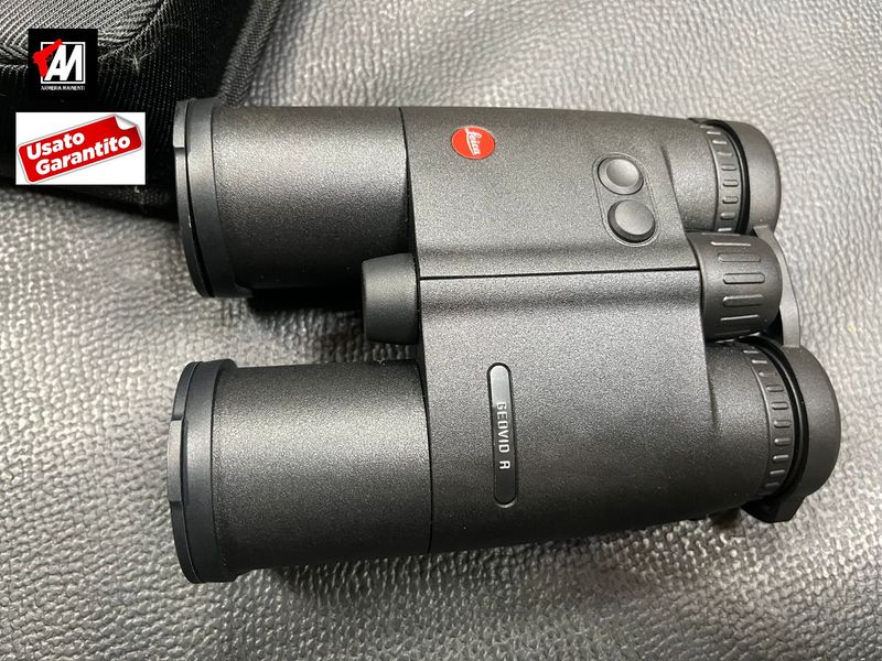 USATO: LEICA  Binocolo Geovid R - 10x42 HD-R - TELEMETRO 1800 MT COME NUOVO!!! PERFETTO