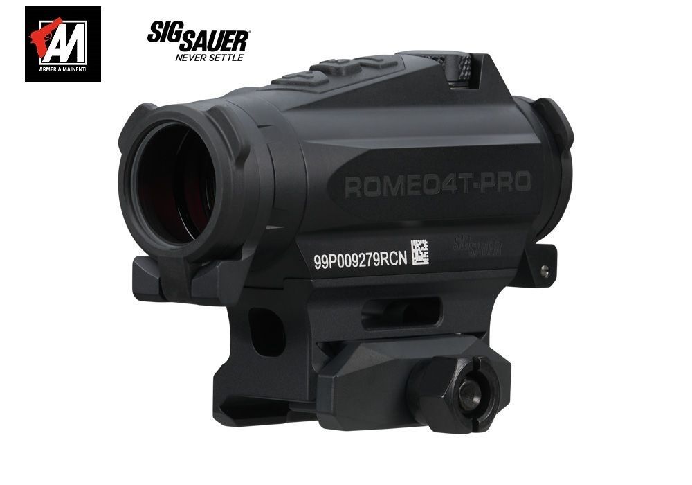 SIG SAUER SRED DOT ROMEO 4T-PRO - Black 0,5 MOA CIRCLE DOT