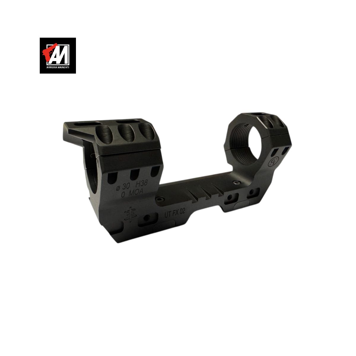 CONTESSA Attacco per ottica monolitico Ultra Tactical FIXED Diametro 35mm, H38  0 MOA -