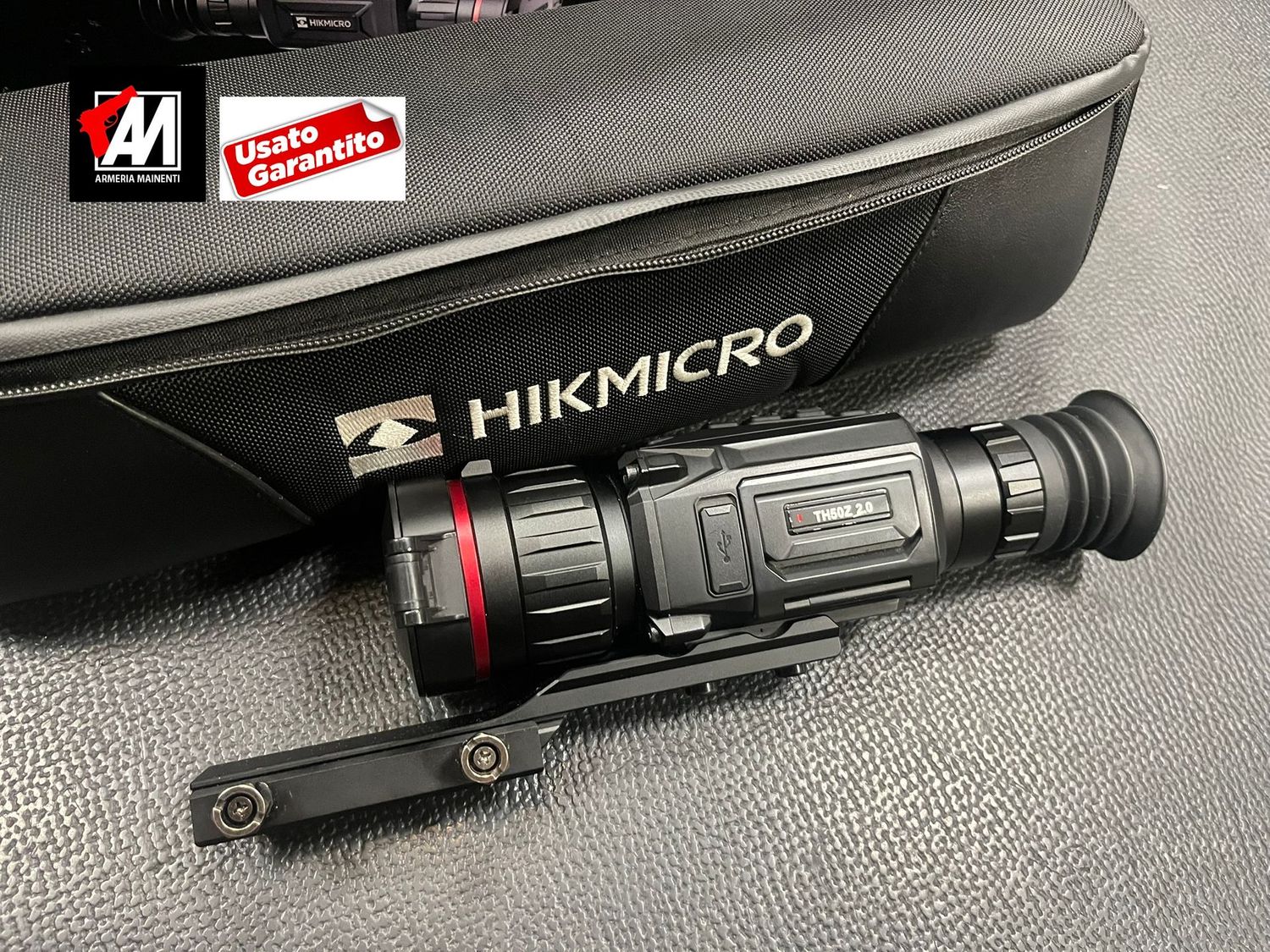 USATO: HIKMICRO Visore Termico THUNDER  2.0 TH35C - CLIP ON  384X488   CLIP ON+ OCULARE OSS.+ ANELLO AD. CLIP ON
