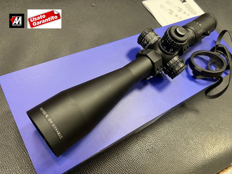 USATO: DELTA OPTICAL – STRYKER HD 5-50 X 56 SFP RET. DLS-1 CON ANELLI CONTESSA