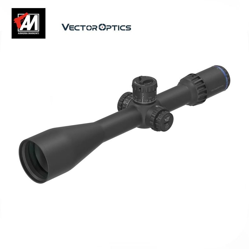 VECTOR OTTICA  – VECTOR OPTICS – TAURON 5-50×60 ED COMPETITION 34mm Tube | 1/20 MIL | Zero-Stop