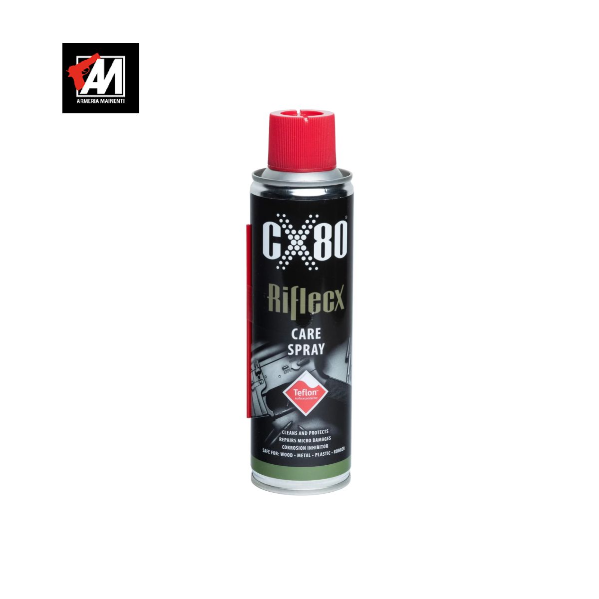 RIFLECX Care Spray per preservare le armi con Teflon, 200ml - Riflecx