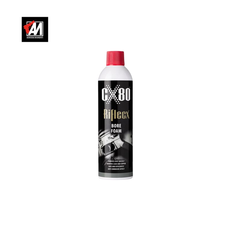 RIFLECX Schiuma attiva Bore Foam per pulizia e mantenimento della canna 500ml