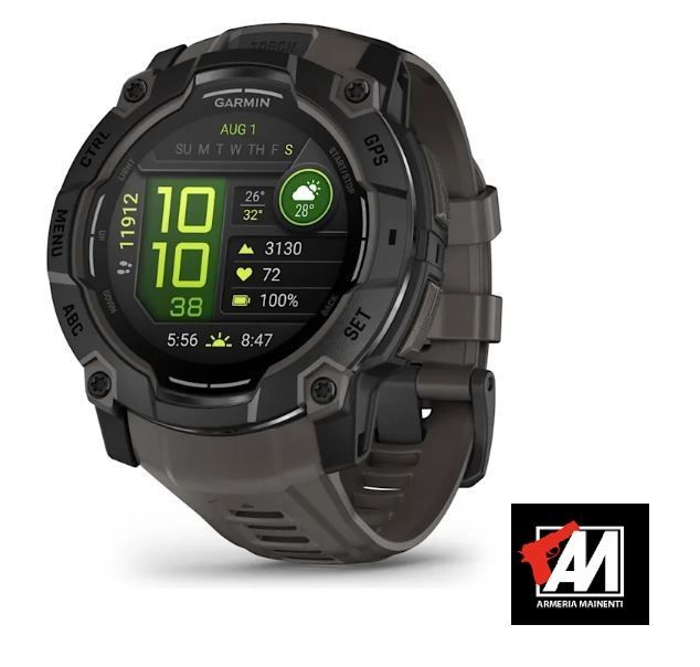 GARMIN OROLOGIO  INSTINCT 3  AMOLED  50 MM BLACK