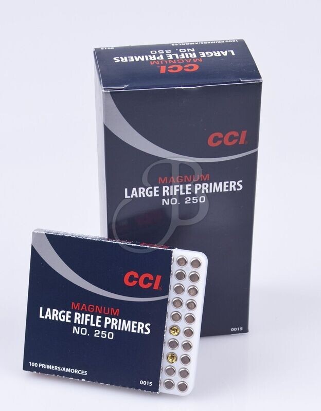 CCI INNESCHI 250 LARGE RIFLE MAGNUM  CF. 100 PZ