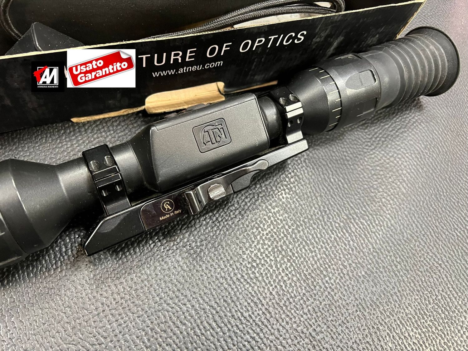 USATO: ATN TERMICO MARS LT 160x120 4-8x 25mm BUONO STATO IN GARANZIA CON SGANCIO RAPIDO