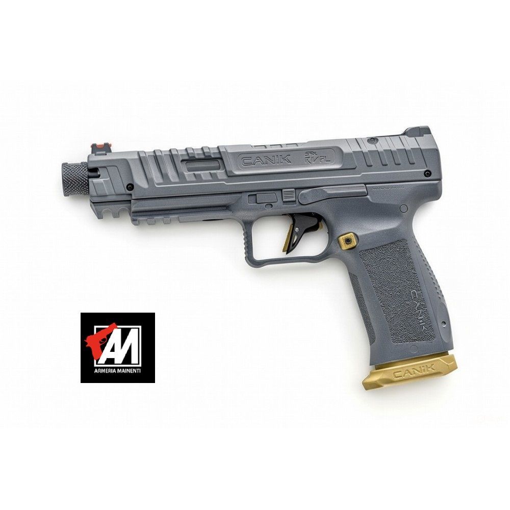 CANIK RIVAL 5.28 SFX Competition Gold & Grey — marcatore .50 CO₂ 12.7 joule