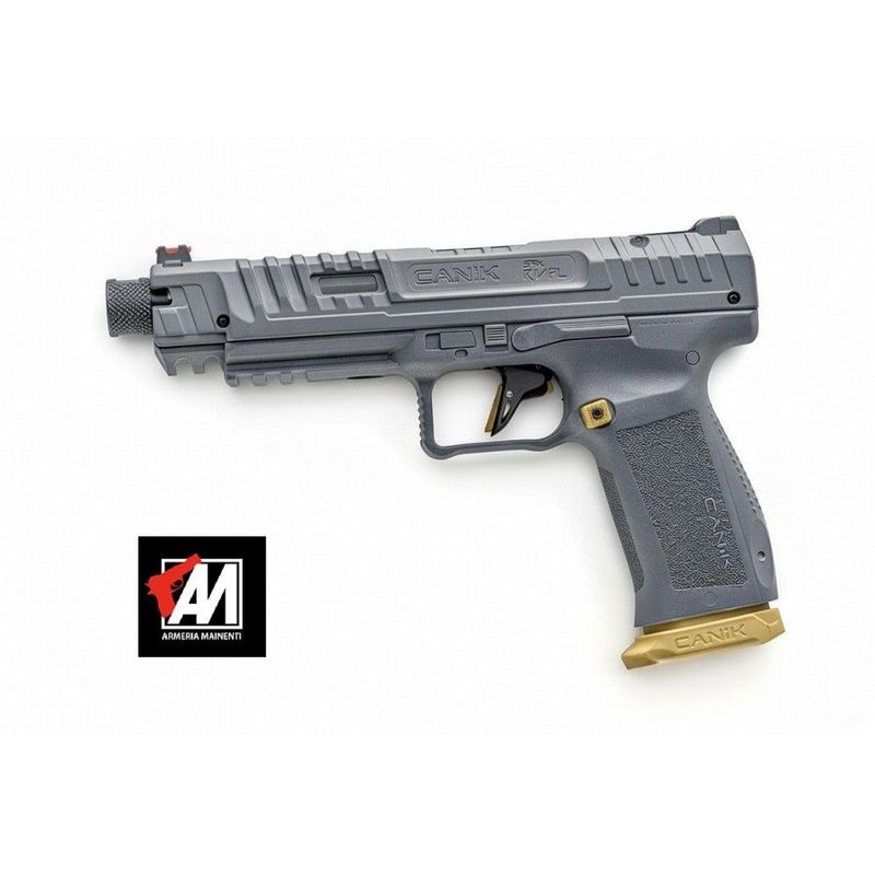 CANIK RIVAL 5.28 SFX Competition Gold & Grey — marcatore .50 CO₂ 12.7 joule