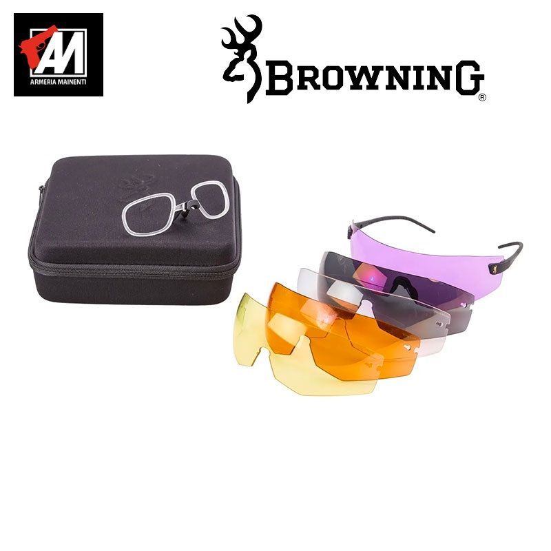 BROWNING OCCHIALI  – COMP SERIES SHOOTING GLASSES KIT