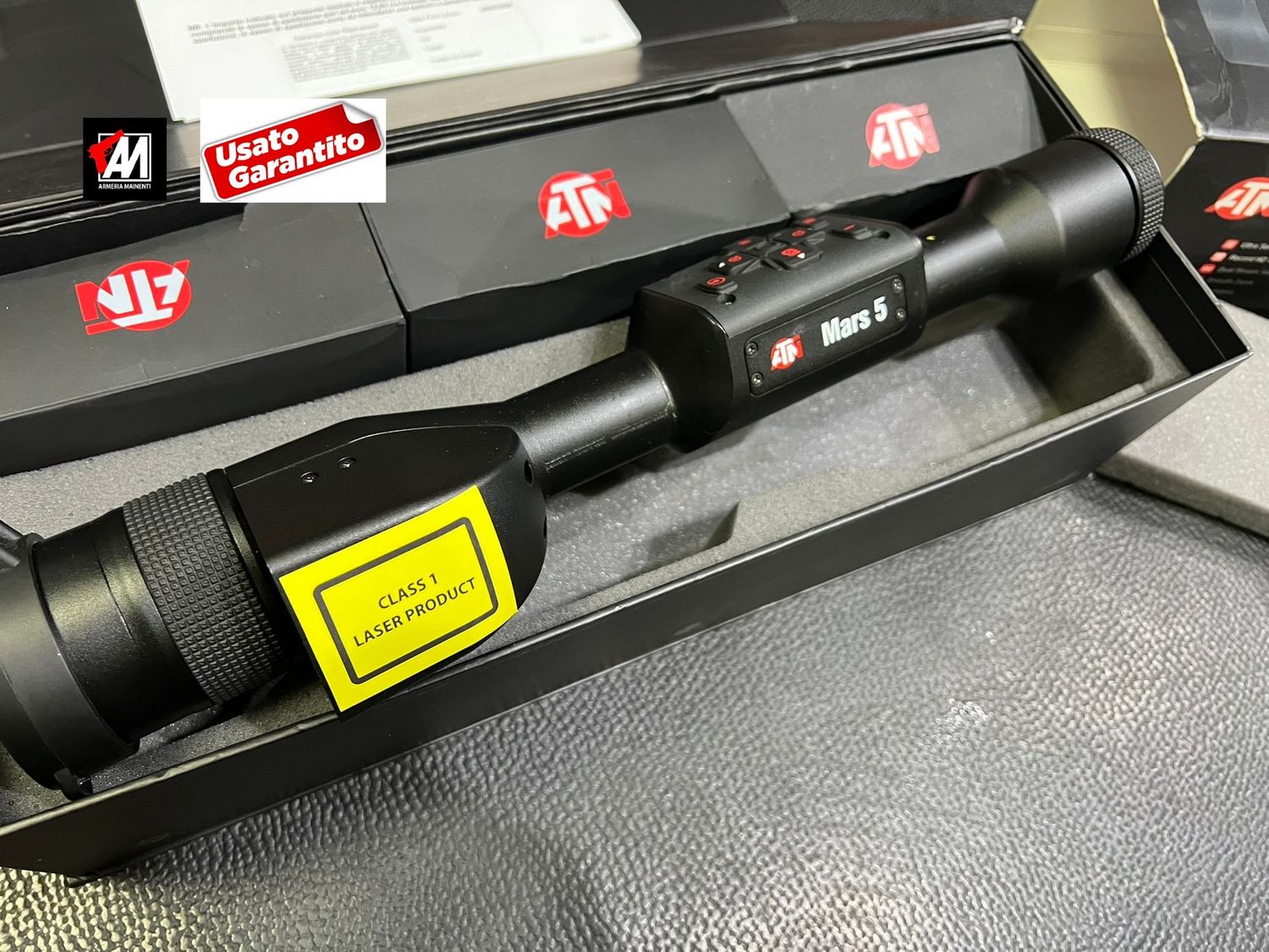 USATO: ATN VISORE TERMICO SIGHT MARS 5 LRF 640 3-24X 50 MM OTTIMO STATO