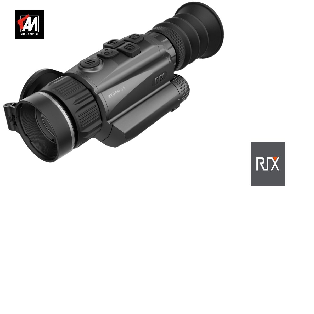 RIX - OTTICA TERMICA STORM 6R CON TELEMETRO Sens. 640X512 con SLITTA SGANCIO RAPIDO (PREZZO LANCIO!!!)