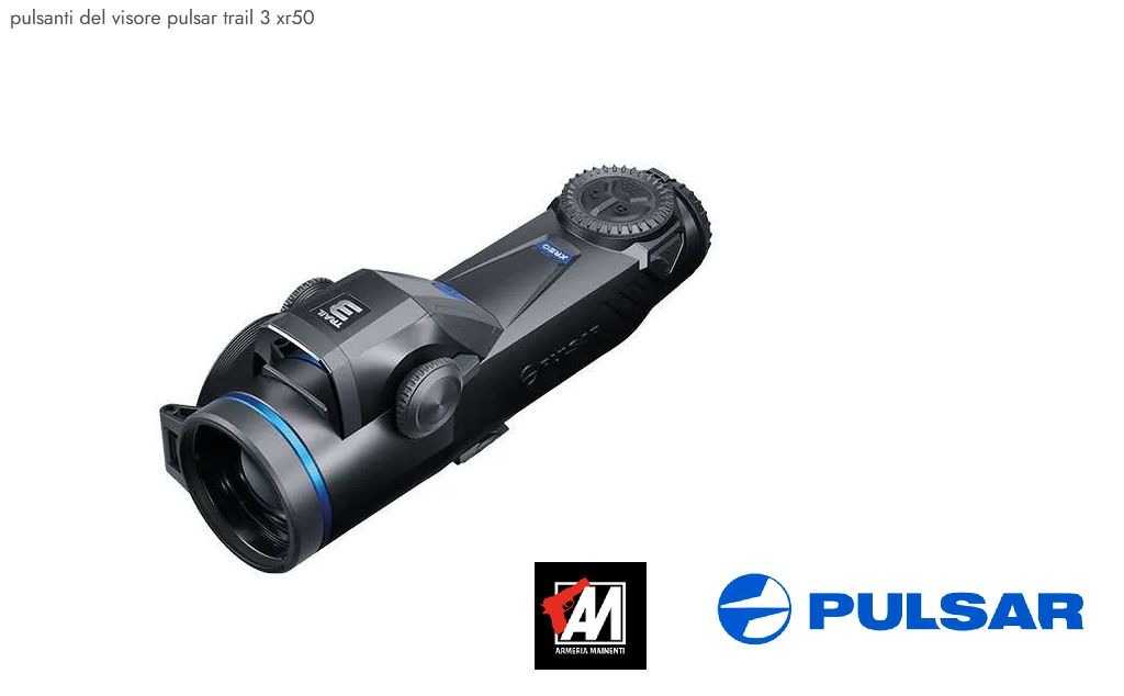 PULSAR TRAIL 3 XR50 LRF TERMICO PUNT. TELEMETRO sens. 640X480 PULSAR TRAIL 3 XR50 LRF TERMICO PUNT. TELEMETRO sens. 640X480