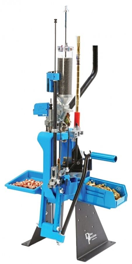 USATO: DILLON PRESSA  XL750 COMPRESA CONVERSIONE + DIES CAL. 9 MM + ALIMEN. PALLE