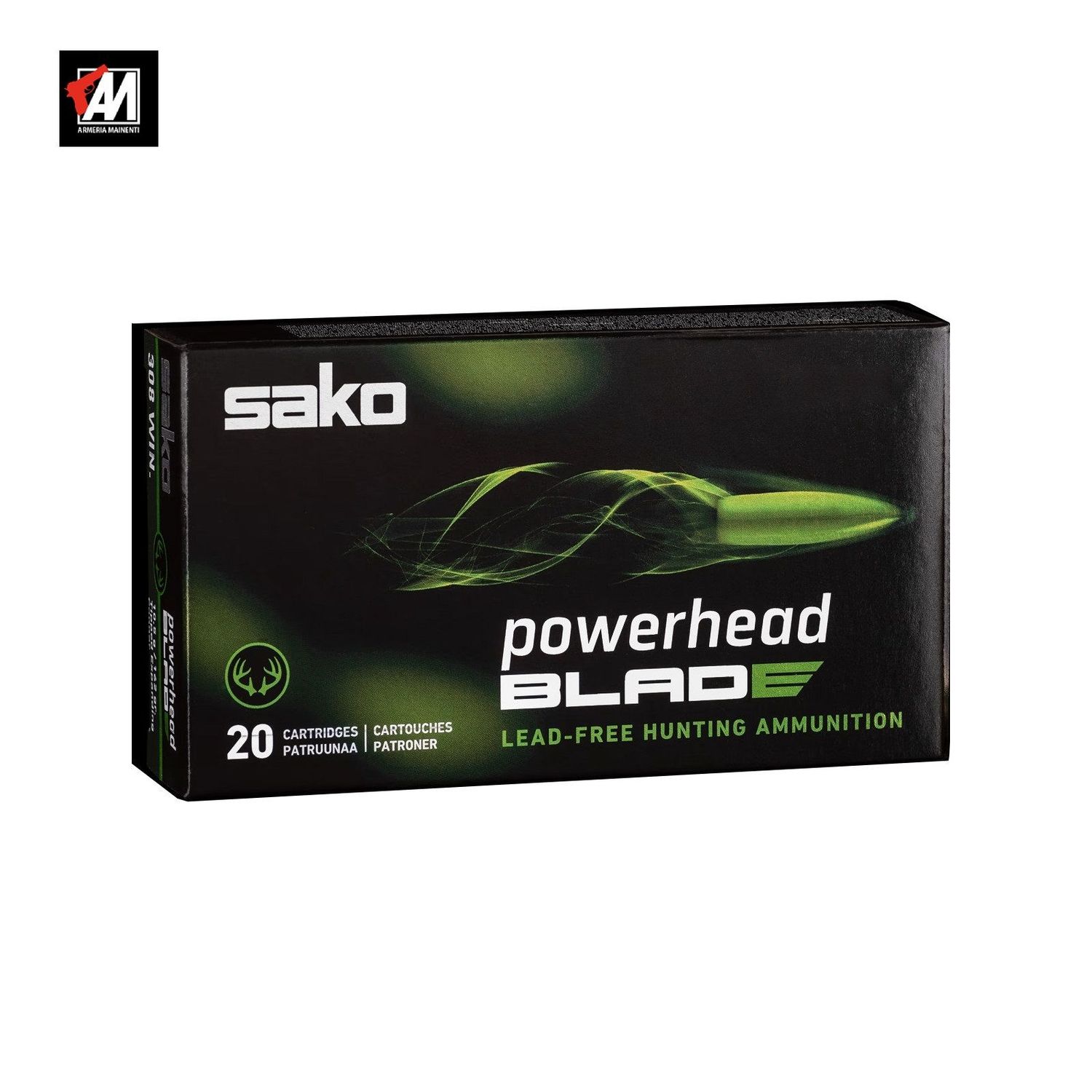 SAKO POWERHEAD BLADE Cal. 300 Win Mag 175gr CF. 20 PZ SAKO POWERHEAD BLADE Cal. 300 Win Mag 175gr CF. 20 PZ