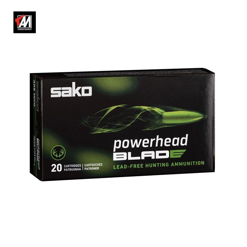 SAKO  POWERHEAD BLADE  Cal. 300 Win Mag 175gr CF. 20 PZ