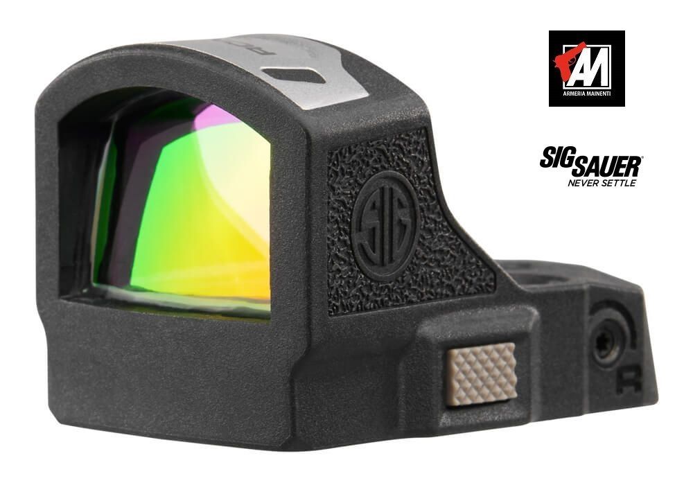 SIG SAUER RED DOT ROMEO-RS PRO FOOTPRINT RED CIRCLE DOT - 6 MOA SIG SAUER RED DOT ROMEO-RS PRO FOOTPRINT RED CIRCLE DOT - 6 MOA