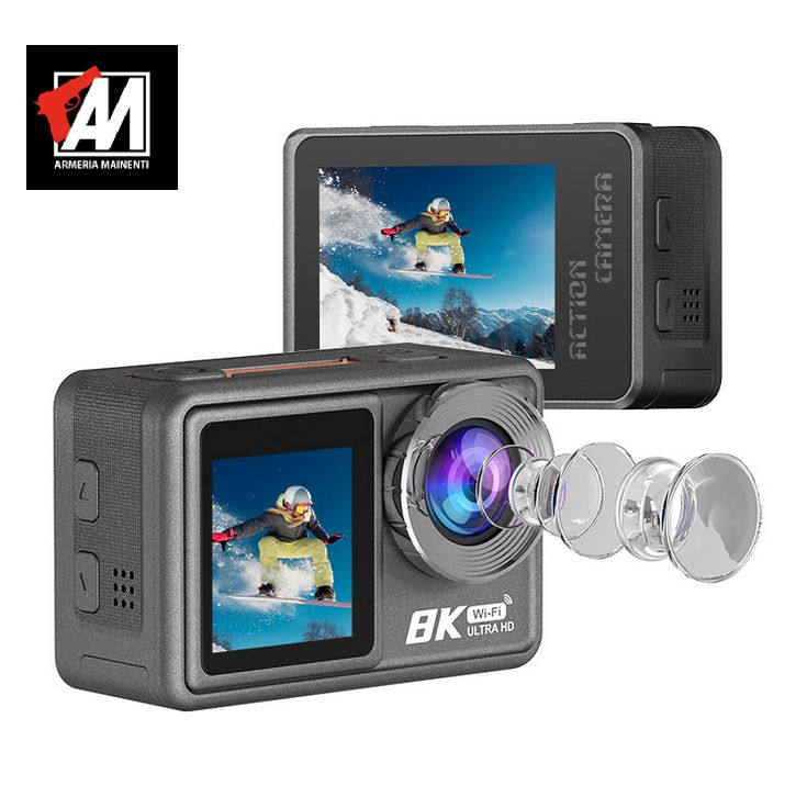 SAPIO SHOP Action Camera 8K wifi con telecomando SAPIO SHOP Action Camera 8K wifi con telecomando