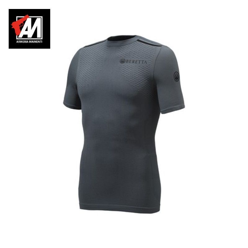 BERETTA Maglia intima FLASH SEAMLESS Maniche Corte BLU BERETTA Maglia intima FLASH SEAMLESS Maniche Corte BLU
