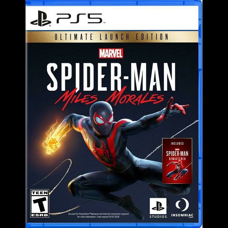Marvel&#39;s Spider-Man: Miles Morales Ultimate Launch Edition SonyTeen 13+