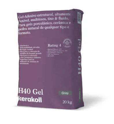 Kerakoll H40 Gel Cinza - 20Kg