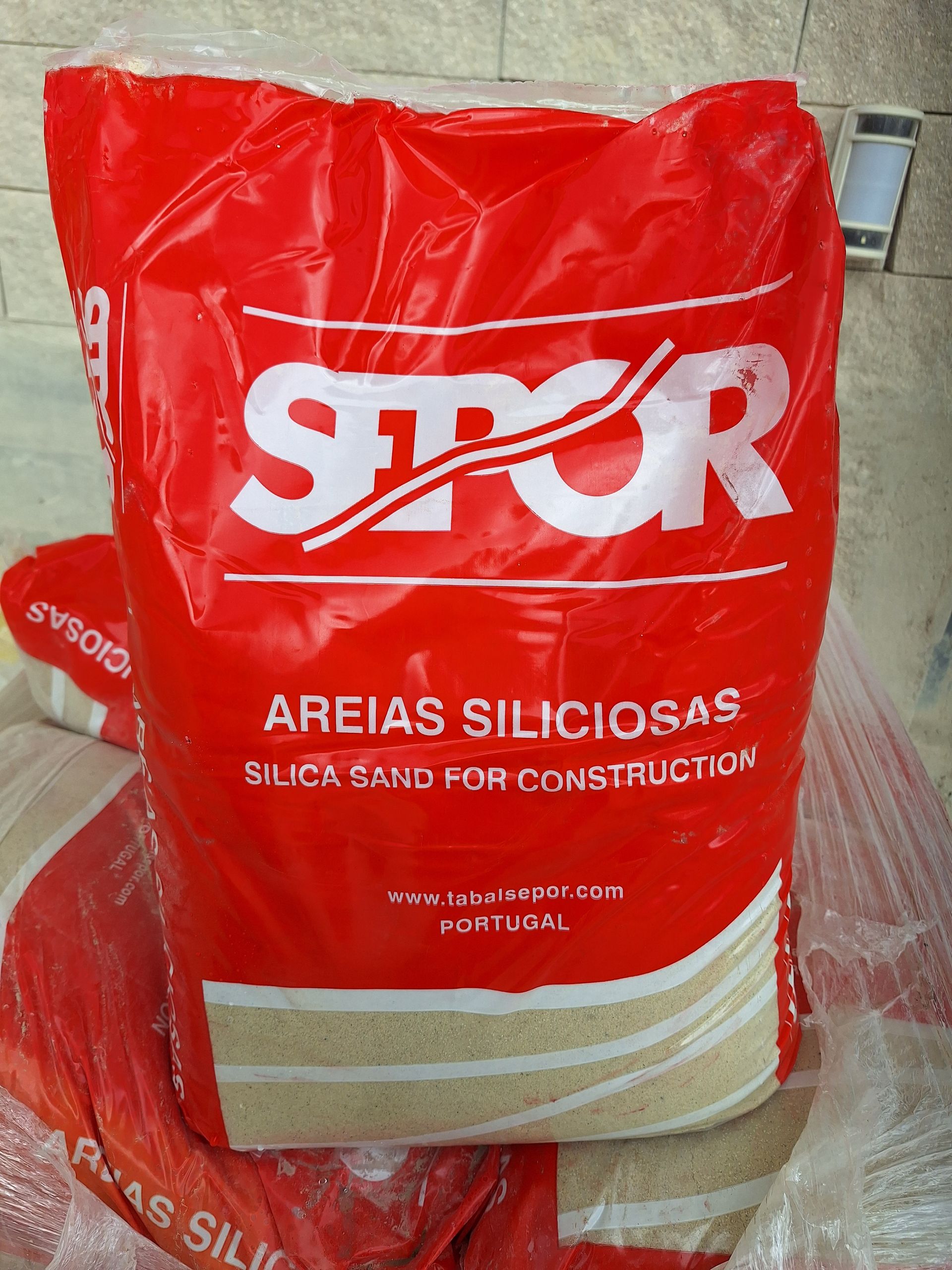 Areias Siliciosas - Saco 25Kg