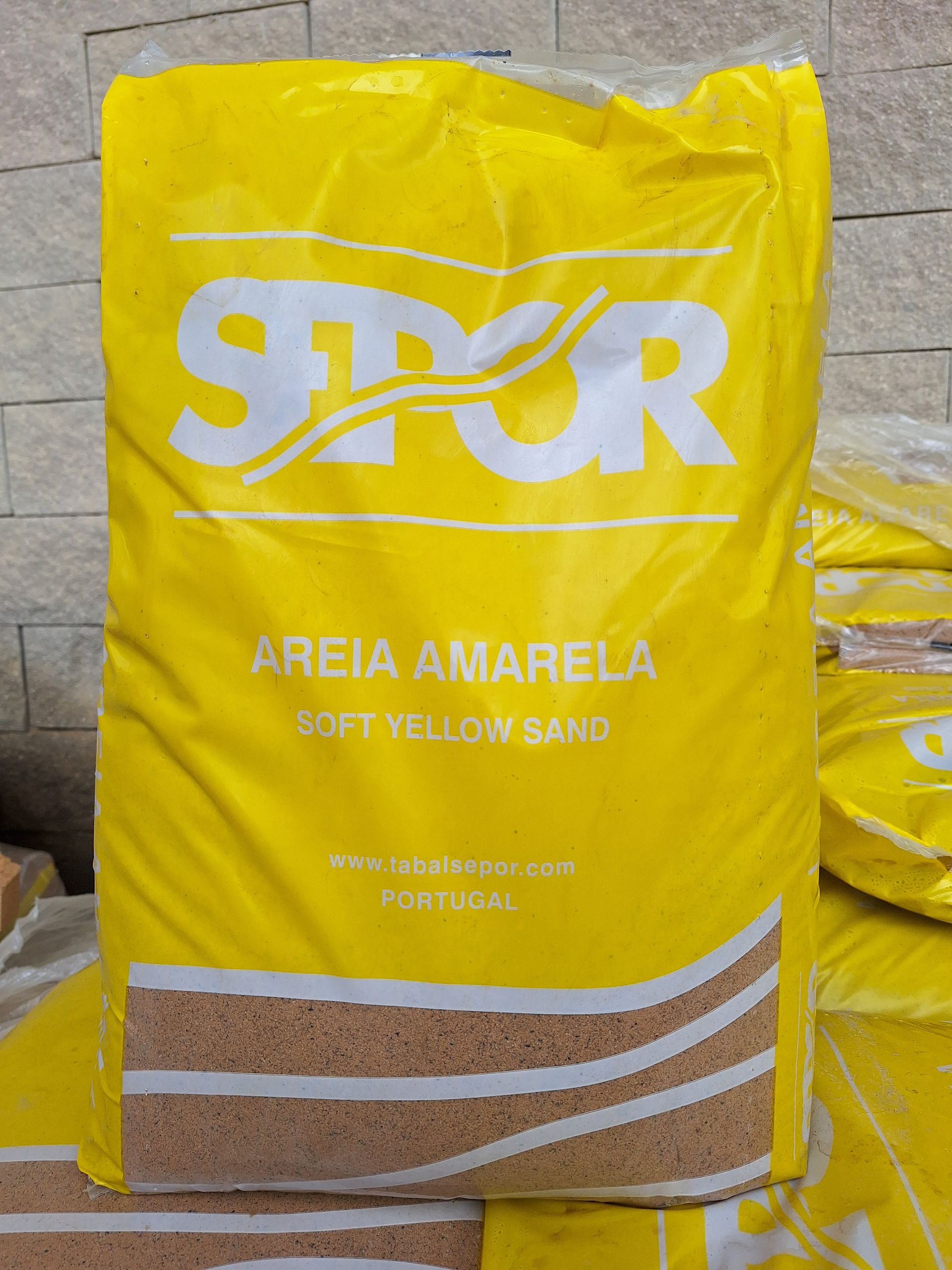 Areia Amarela - Saco 25Kg