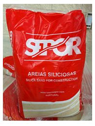 Areias Siliciosas - Saco 25Kg