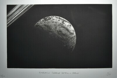 Print : Enceladus Surface Detail
