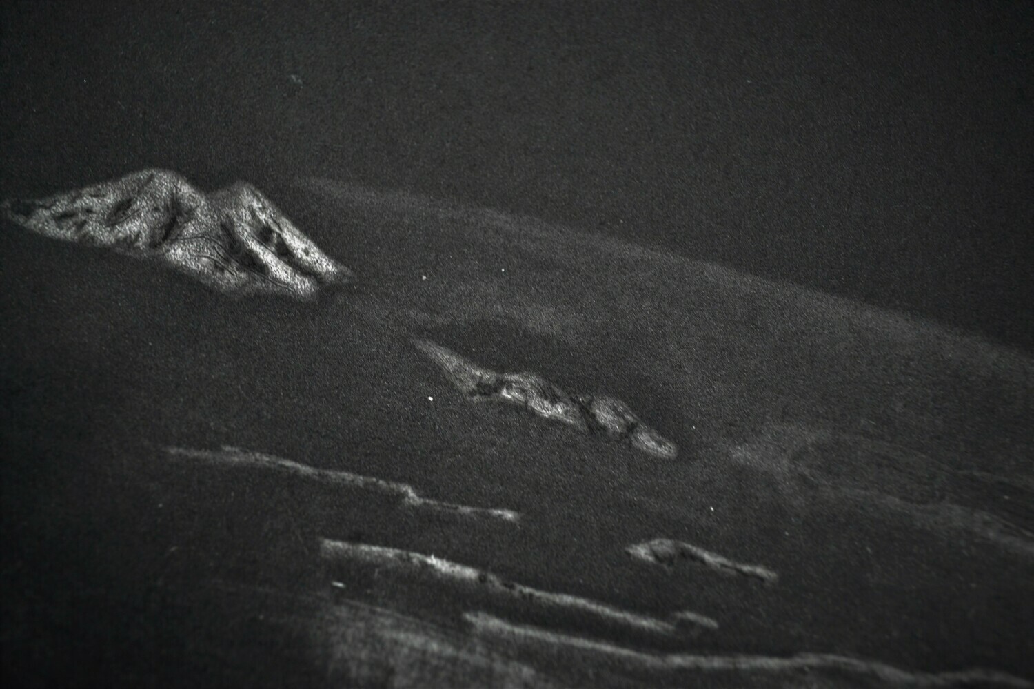 Print : Mountains on Io at Sunset
