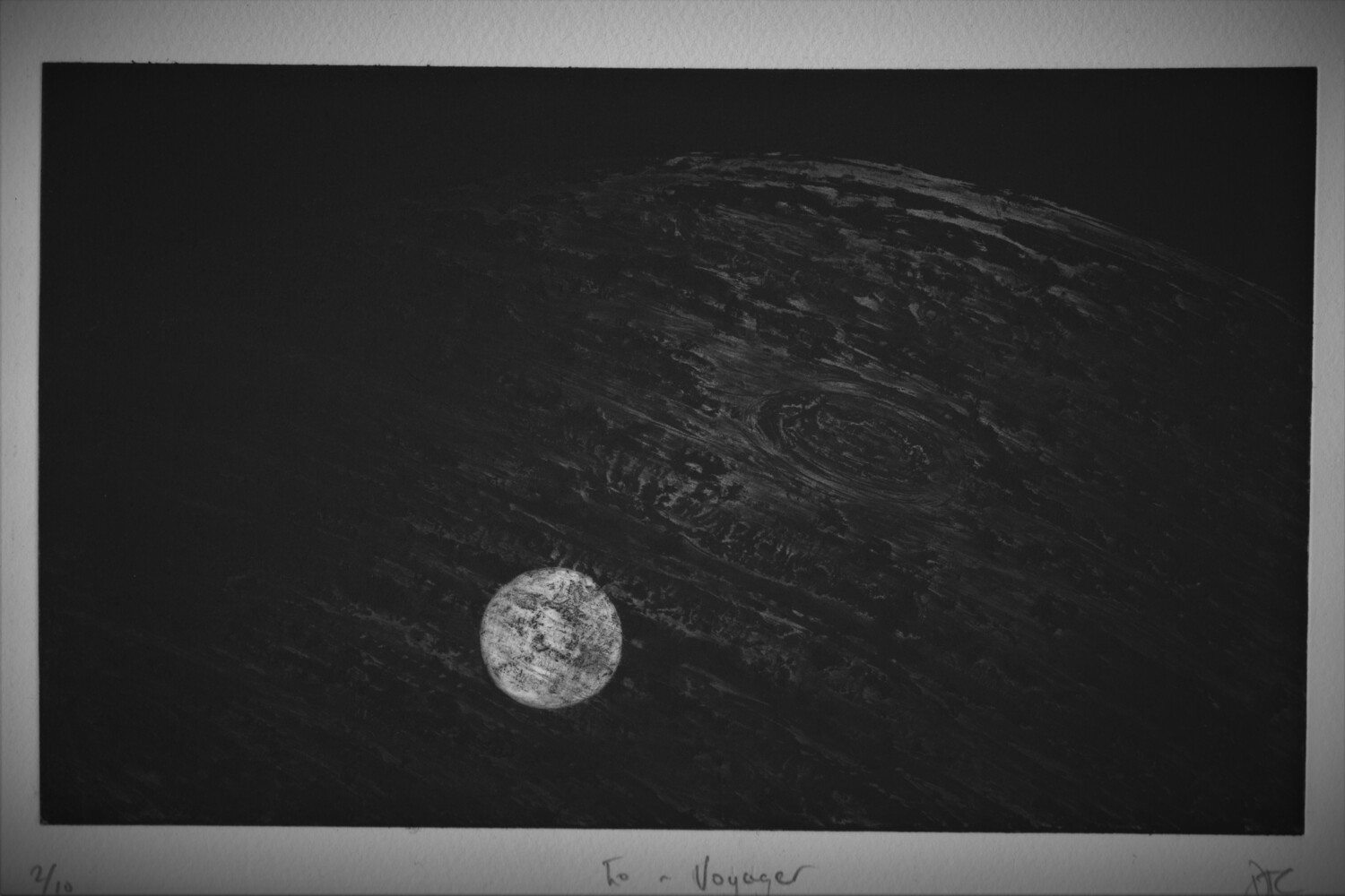 Print : Io with Jupiter