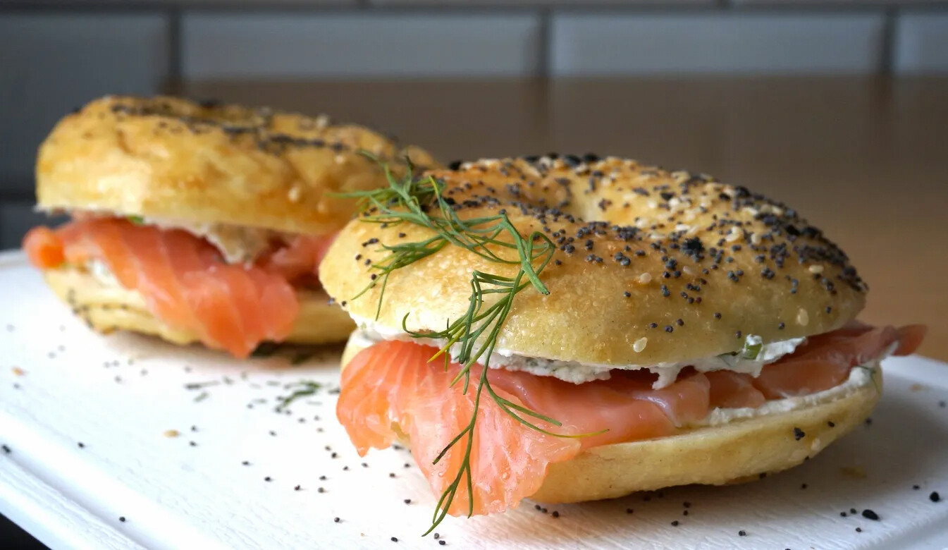 Bagel and Salmon
