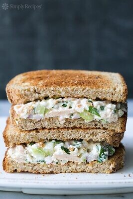 Chicken, Tuna, or Egg Salad Sandwich