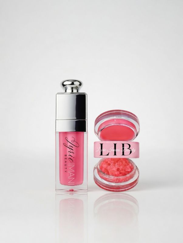 Lip Oil + Lip Scrub