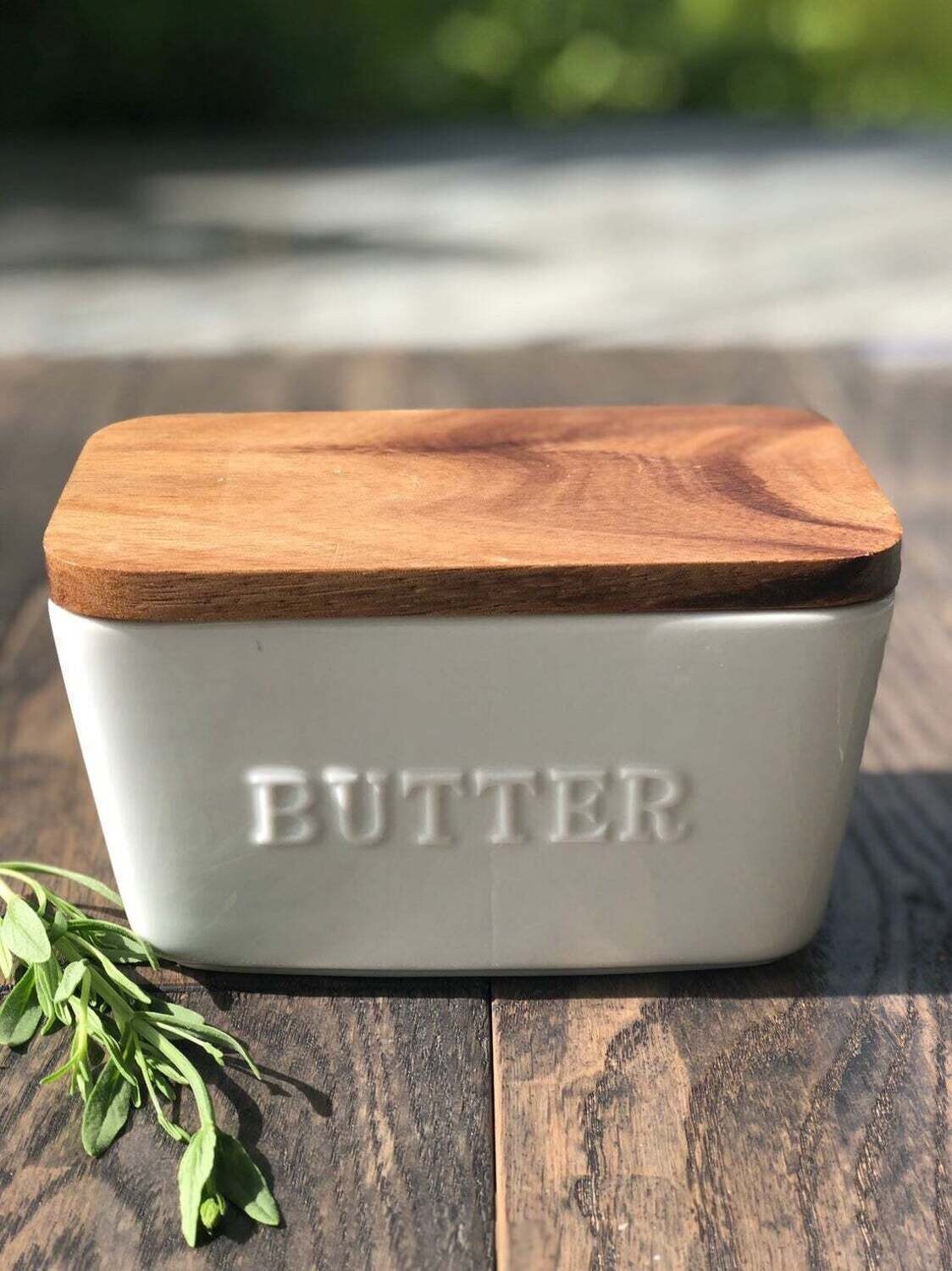Country Kitchen Butter Dish Candle