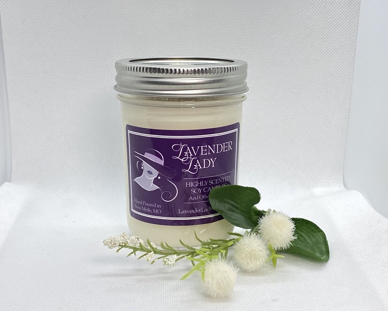 8 Ounce Summer Mason Jar Soy Candle