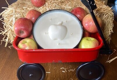 Apple Pan Candle with Apple shaped "Waxscent"