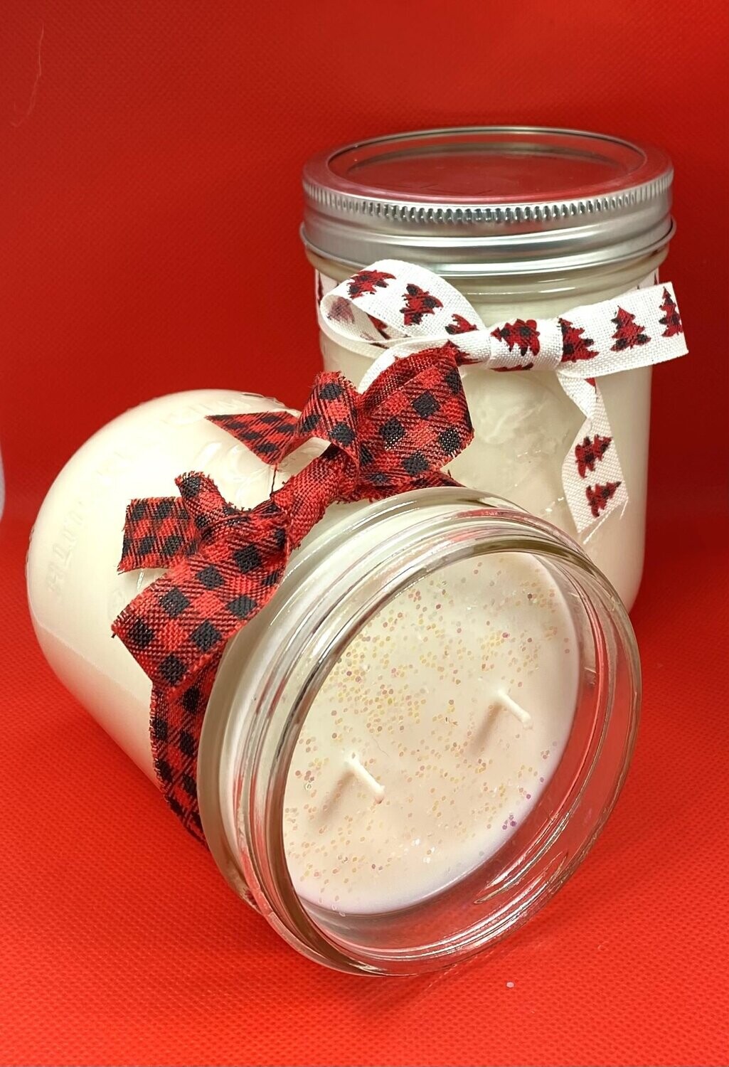 16 oz Christmas Mason Jar Candle