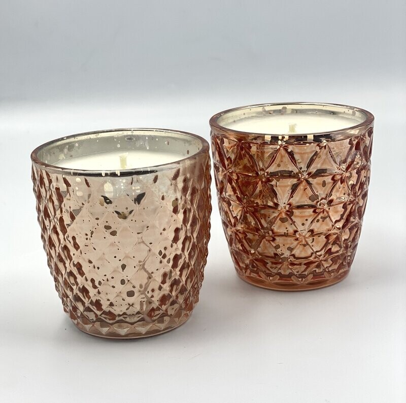Copper Glass 4oz Candle
