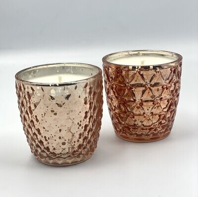 Copper Glass 4oz Candle