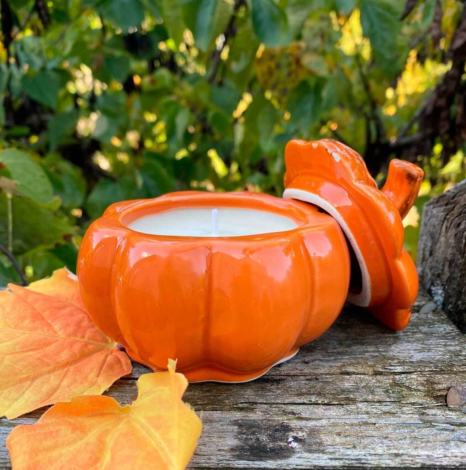Petite Pumpkin Fall Candle