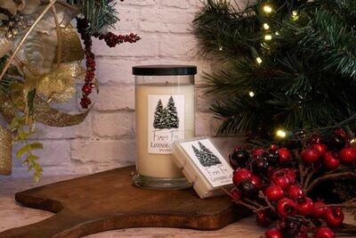 Fraser Fir scented 20 Ounce Status Jar Candle