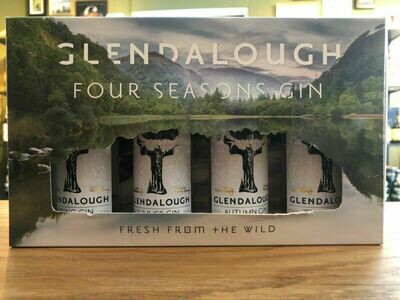 Glendalough Seasonal Irish Gin 4er Set mit je 0,05L