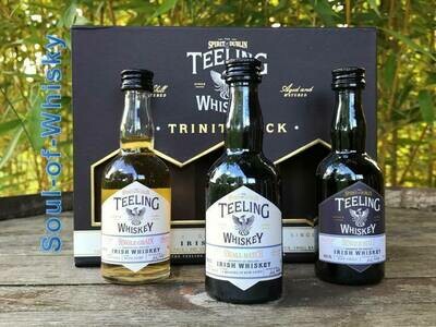 Teeling Trinity Pack 3x mit je 0,05 L und 46%