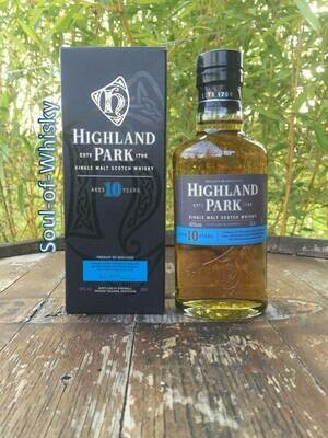 Highland Park 10 Jahre mit 0,35 L und 40%