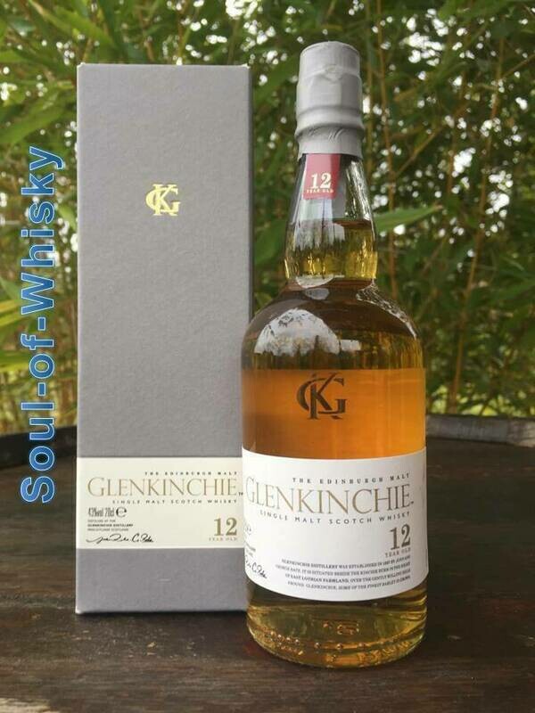 Glenkinchie 12 Jahre mit 0,2 L und 43% Glenkinchie 12 Jahre mit 0,2 L und 43%