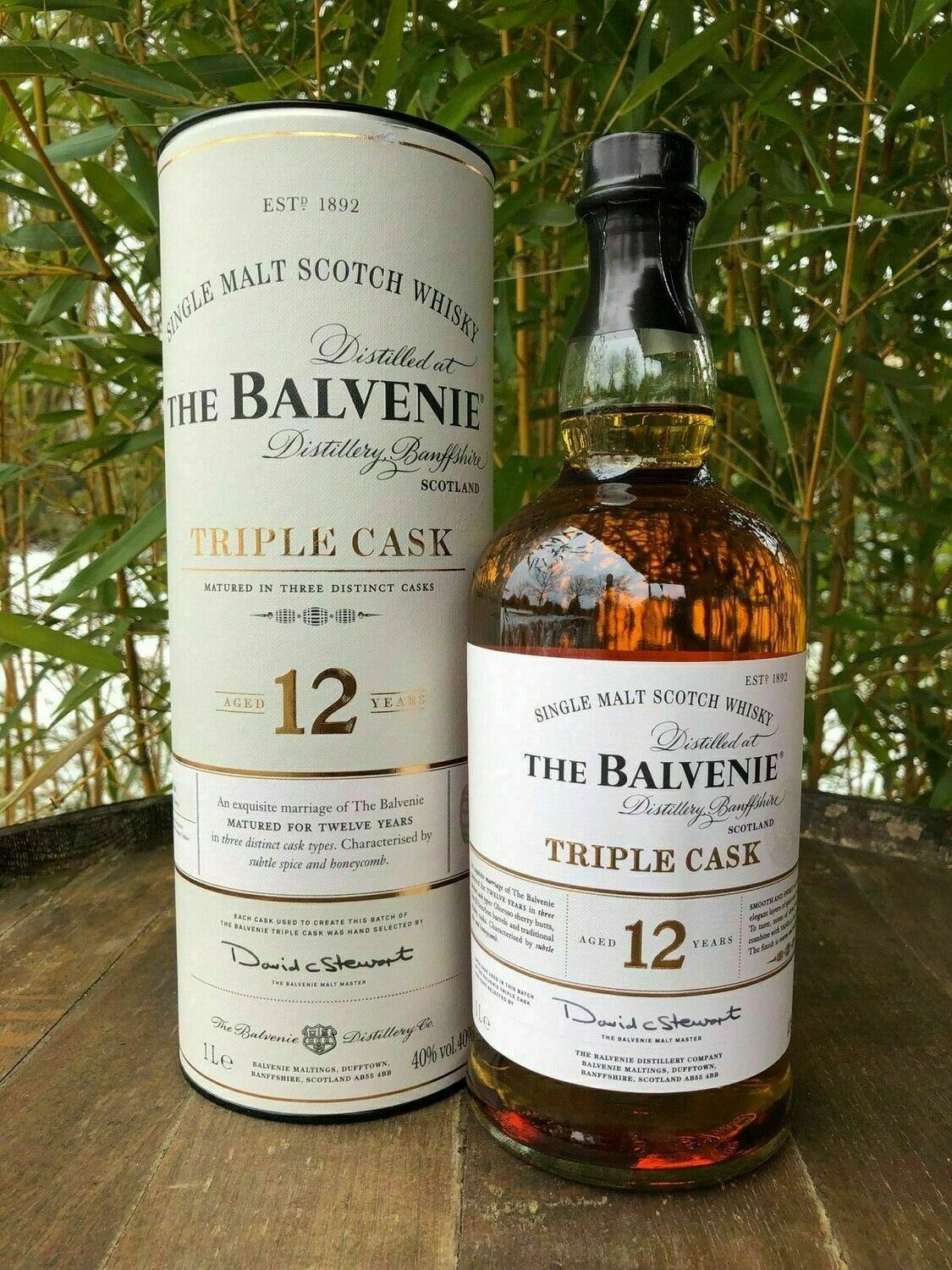 Balvenie 12 Jahre Triple Cask Edition 1 L mit 40%