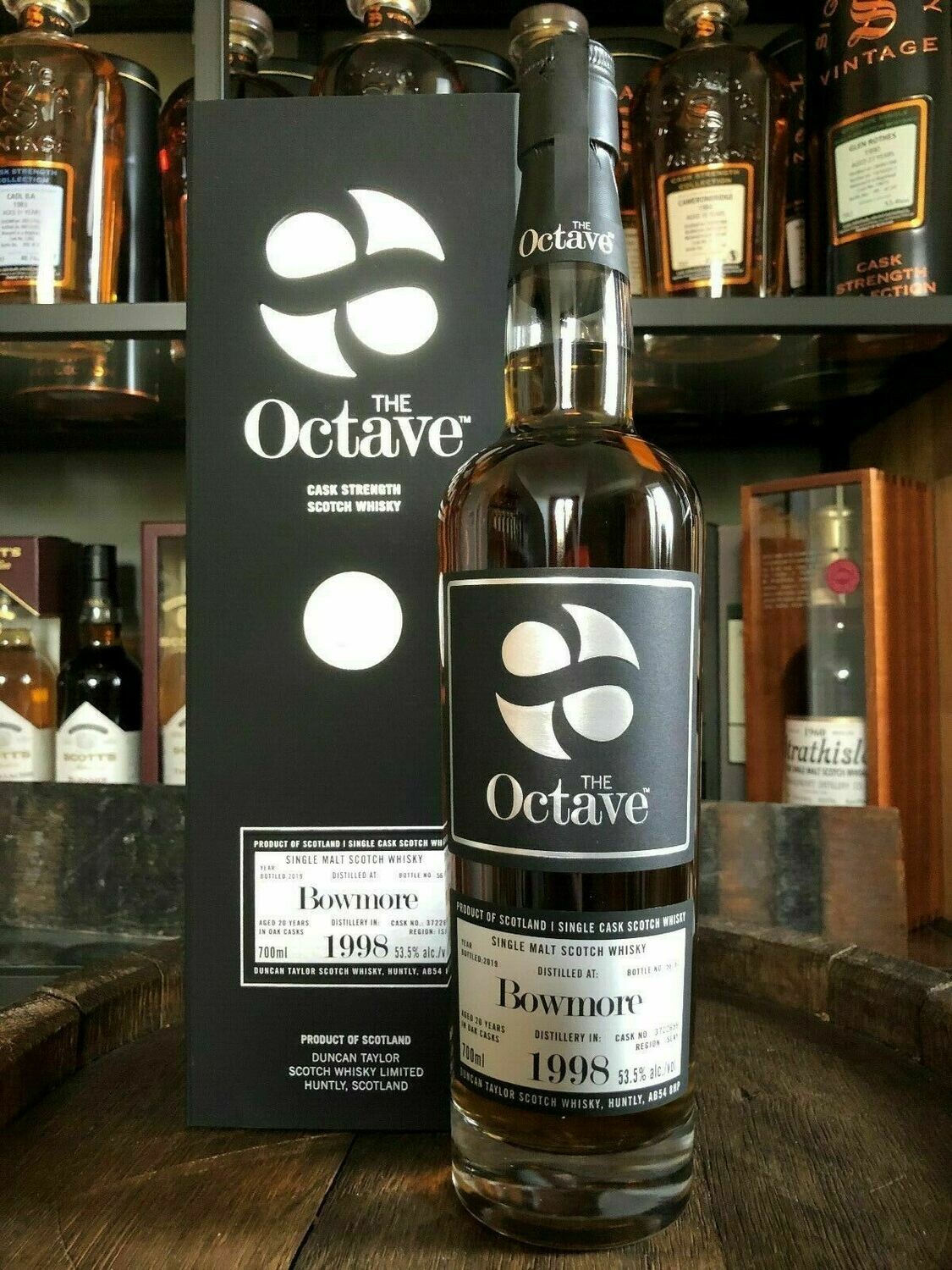 Bowmore 20 Jahre Sherry Cask 1998/2019 mit 0,7l und 53,5%