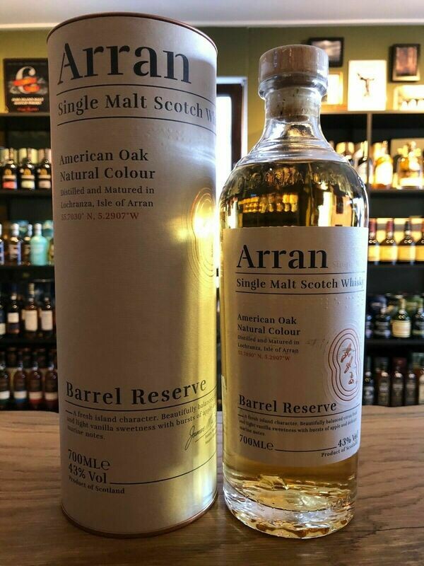 Arran Barrel Reserve mit 0,7L und 43%